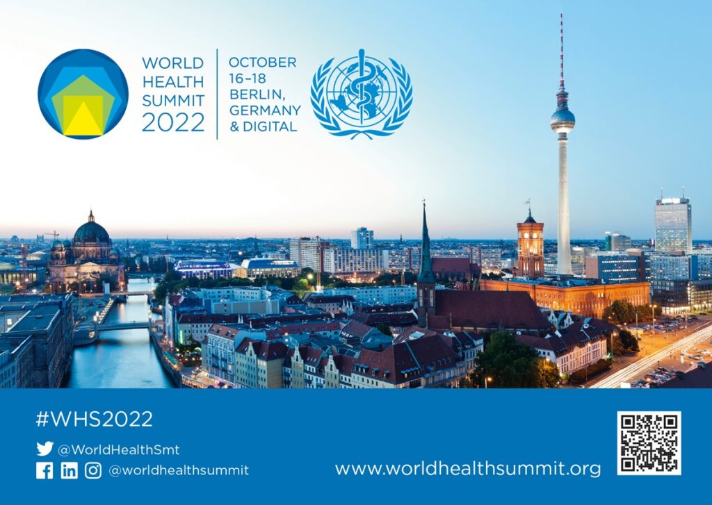 A World Health Summit flyer